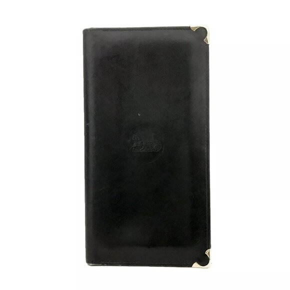 CELINE Horse Carriage Leather Long Bifold Wallet - Picture 1 of 8